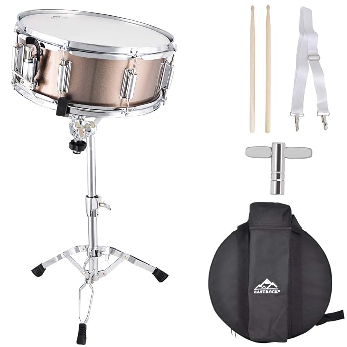 Buy EASTROCK Snare Drum Set 14X5.5 inch for Students, Beginners with