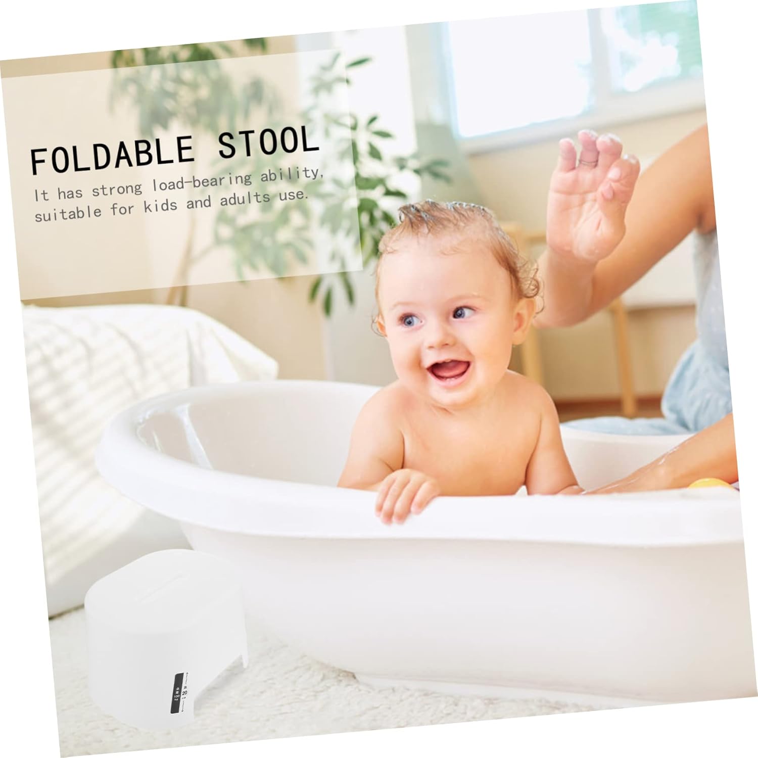 Ciieeo Lightweight Pp Material Sturdy Footstool Non-Slip Small Stool Boys and Girls Stepstool Household Furniture