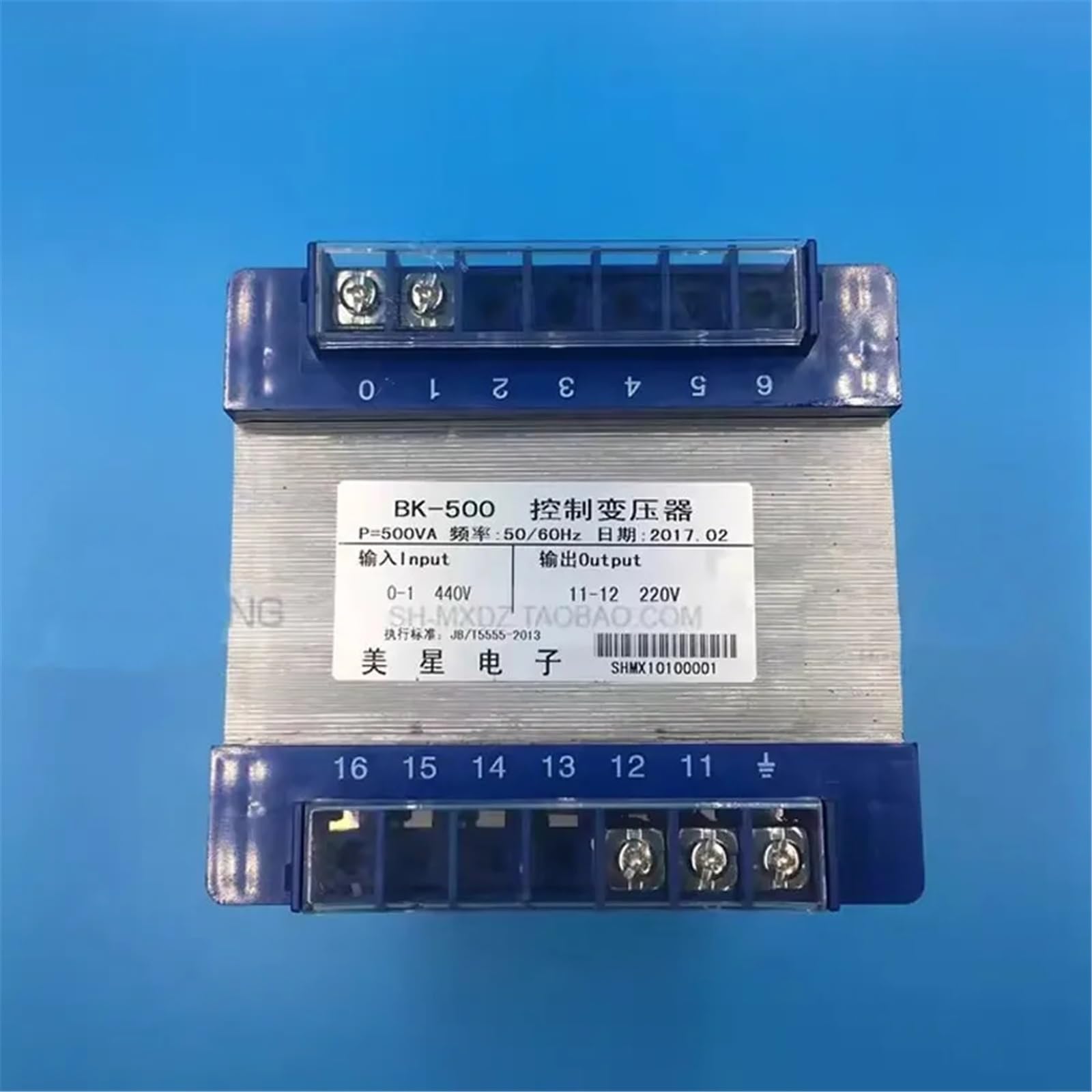 Steuertransformator BK-500VA 440V auf 220V 2.27A Marine Isolation