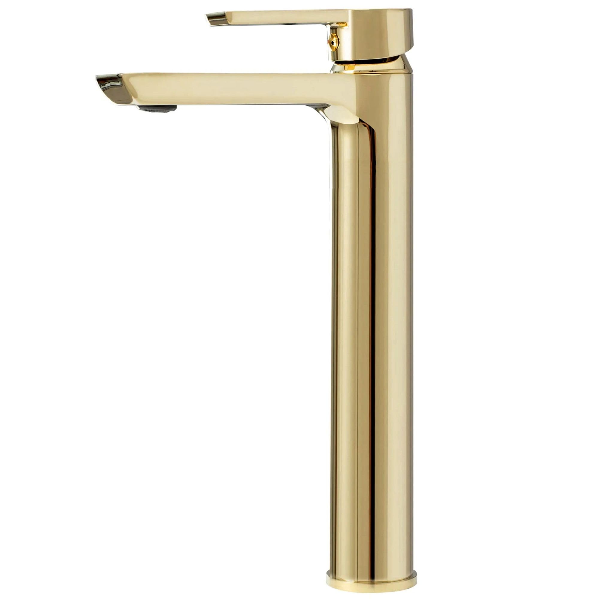 Rea Bathroom Sink tap Argus High - Gold - REA-B6213 - Image 4