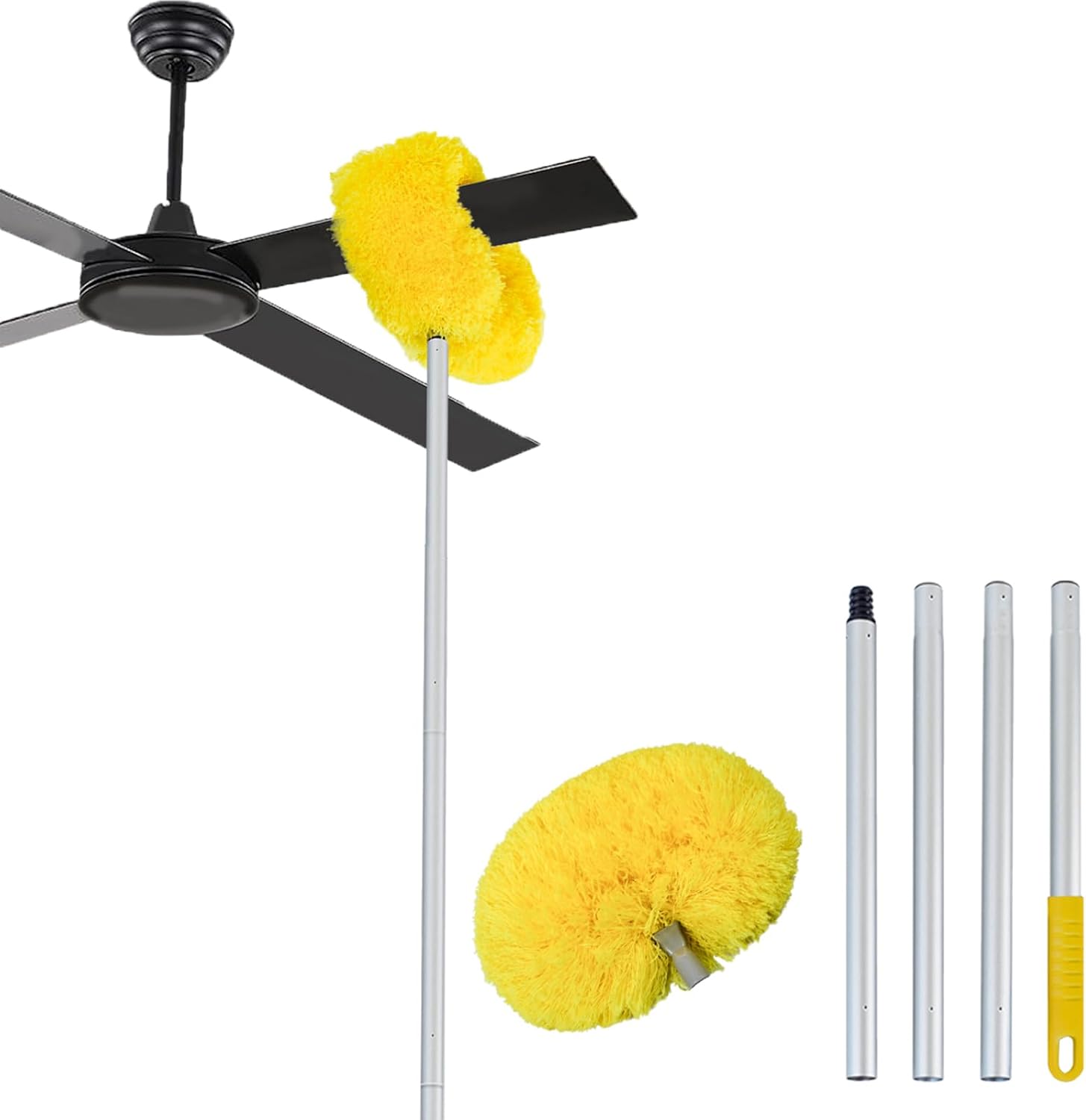 Ceiling Fan Vacuum Cleaner Attachment, Reusable Ceiling Fan