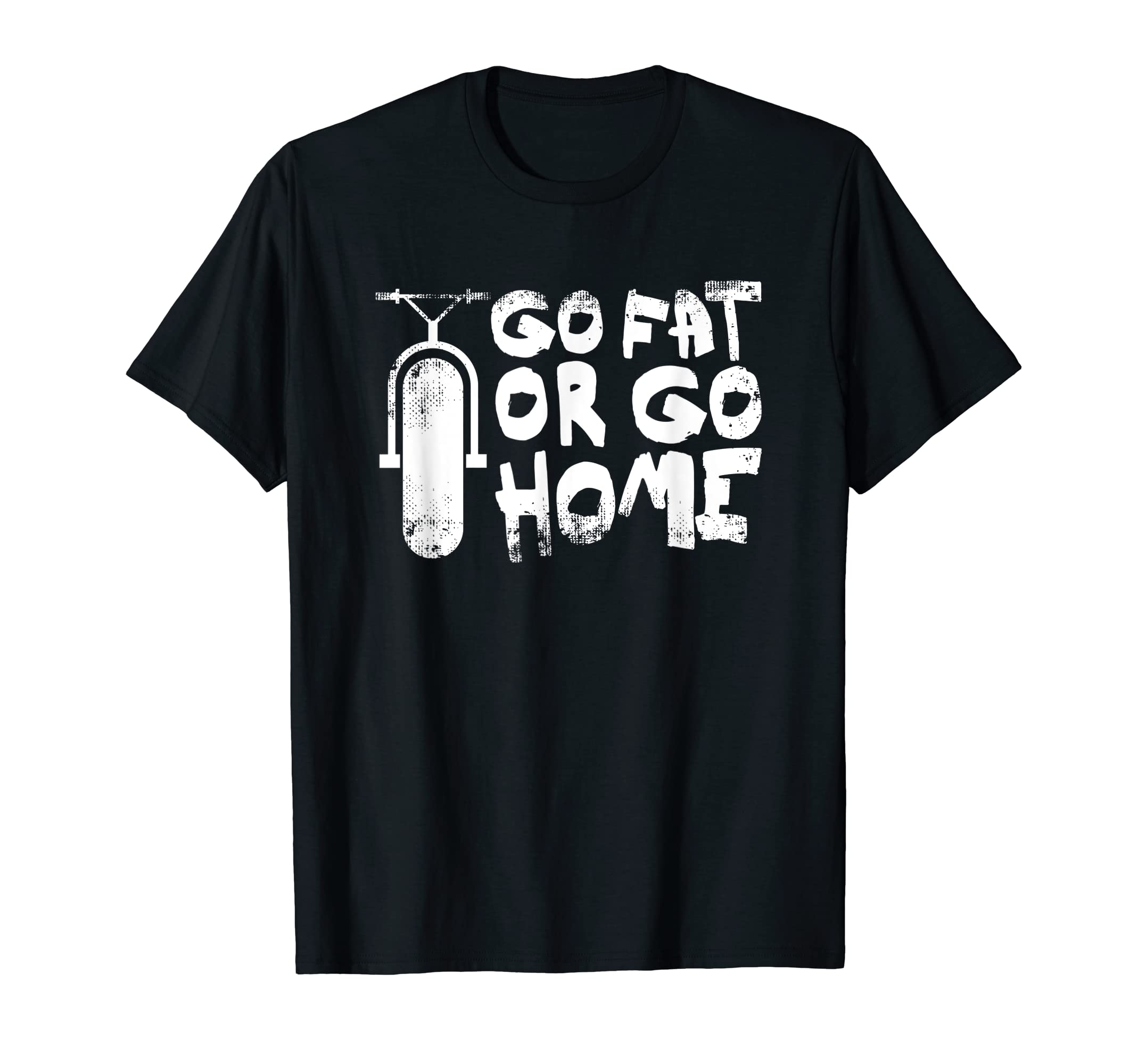 Fat Bike Fanatics Riders DesignsFat Bike Lovers Go Fat or Go Home Funny Fat Bike Riders T-Shirt