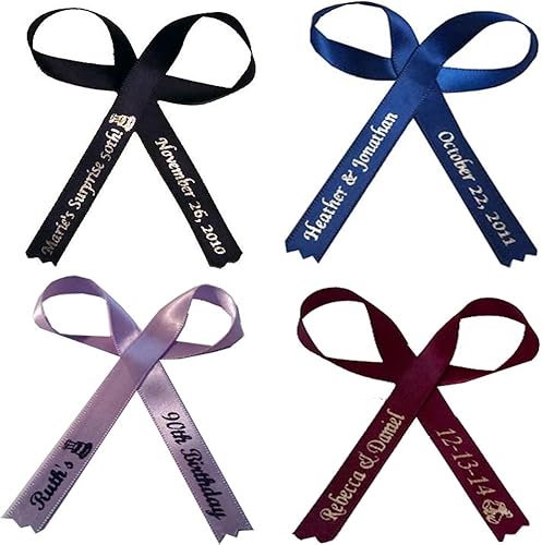 25 cintas personalizadas para recuerdos de boda, lazo impreso, satén, comunión de Navidad, bautismo, dulce 16, dulce 15, baby shower, bar, bat