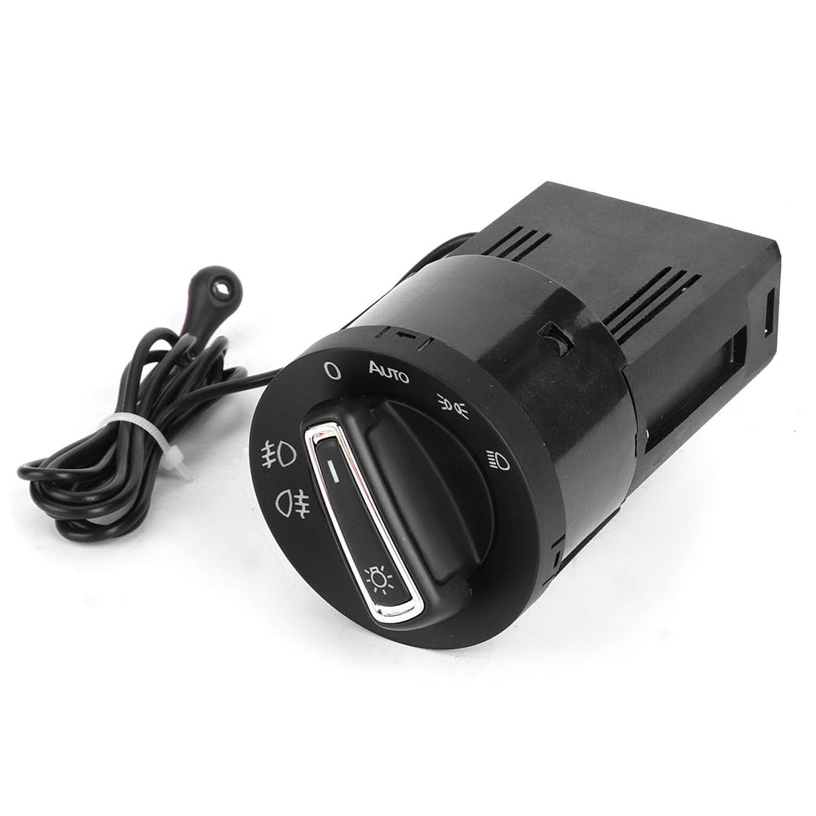 Commutateur de Commande de Phare avec Module de Capteur de Lumière, Commande de Lampe Automatique | Module crépusculaire, faisceau pour Mk4, B5 , finition robuste, technologie de détection automatiq