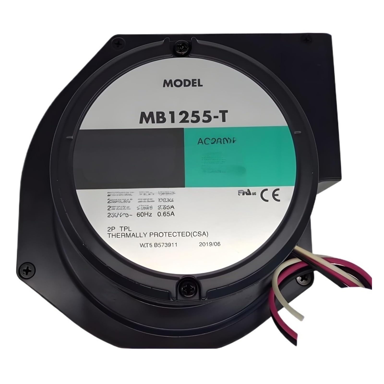 YMUGUEGH MB1255-T 220V AC Cooling Fan