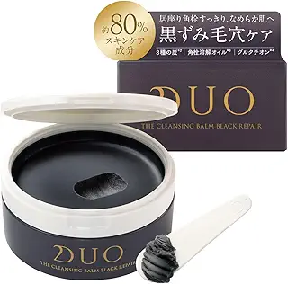 【毛穴対策・黒ずみ毛穴ケア!】 DUO ザ クレンジングバーム ブラックリペア 90g 黒 バーム クレンジング 毛穴 黒ずみ メイク落とし 化粧落とし スキンケア ウォータープルーフ W洗顔不要 まつエク 保湿 デュオ