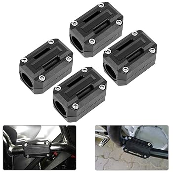 Telefoonhouder Motor DEWIN Bumperblok, 2 Paar Motorfiets Motor Guard Bumper Blokbescherming Decor 22/25/28 Mm Geschikt Voor R1200GS R1150GS Phone Holder Bike