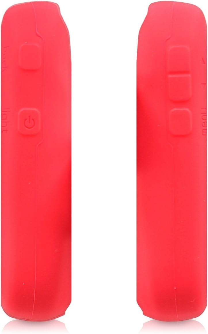 kwmobile Case Compatible with Garmin eTrex 10/20/30/201x/209x/309x - GPS Handset Navigation System Soft Silicone Skin Protective Cover - Red