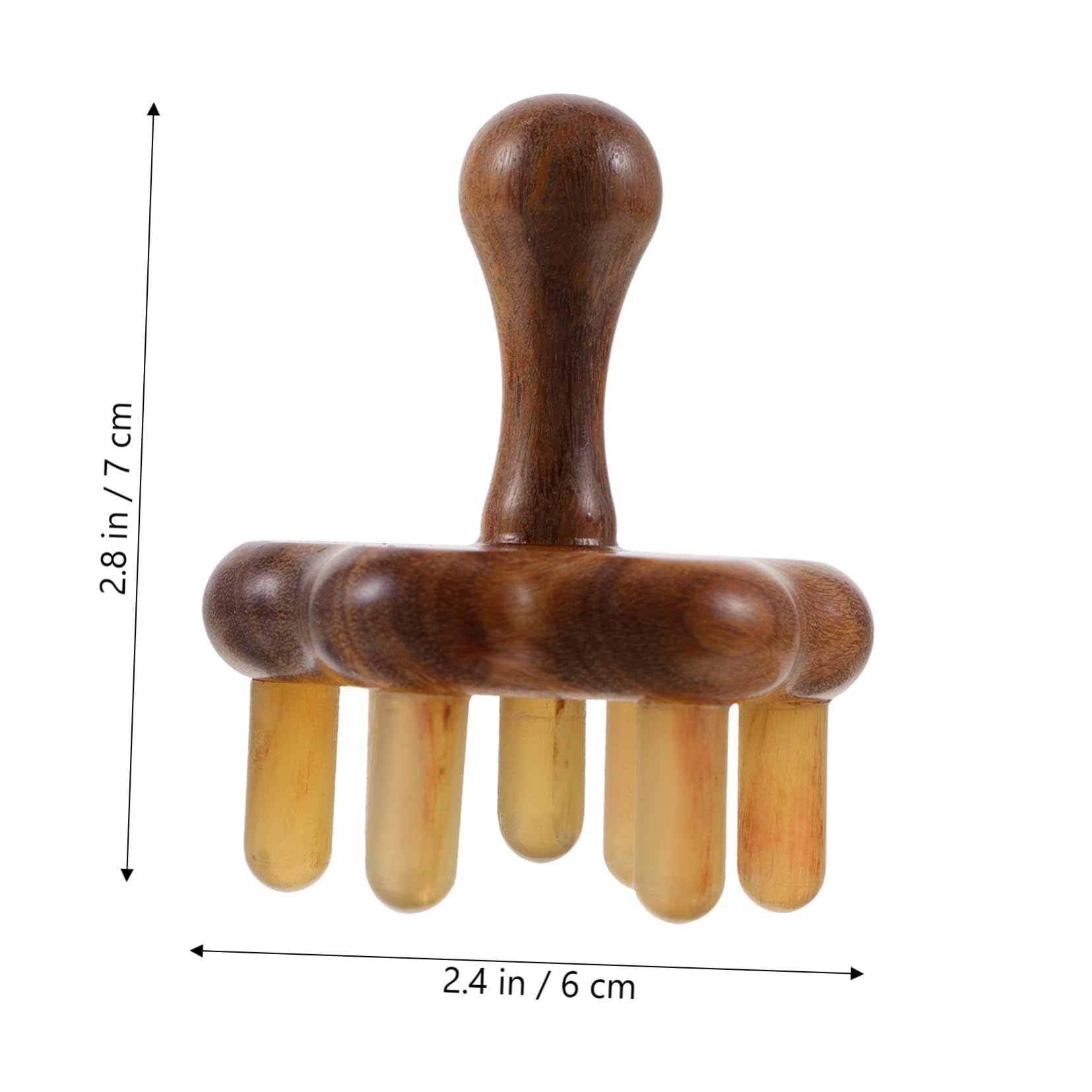 COLLBATH Massagekamm Für Kopfhaut Stressmassage-tool Massagegerät Für Kopfhaut Handheld-massage-werkzeug Antistatisches Design Durchblutungsförderung Geschenkidee Für