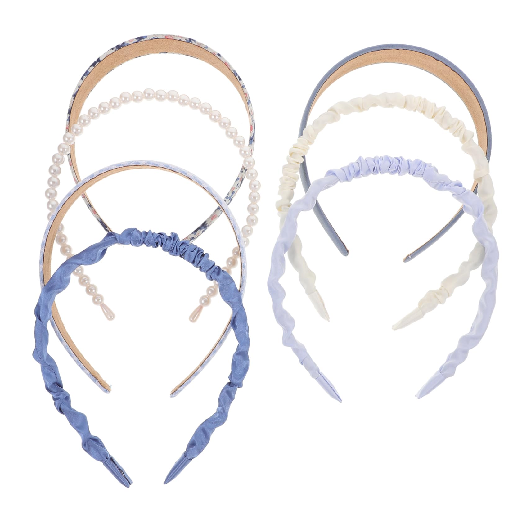 21pièces Bandeau Perles Pour Femmes De Bandeaux Décoratifs Pour Adolescentes Accessoire De Mode Polyvalent Pour Visage Fêtes
