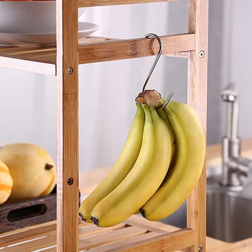 Miniatura 4 de Paquete de 40 ganchos en S de acero inoxidable resistentes para colgar ollas, sartenes, plantas, tazas de café, toallas en la cocina y el baño,