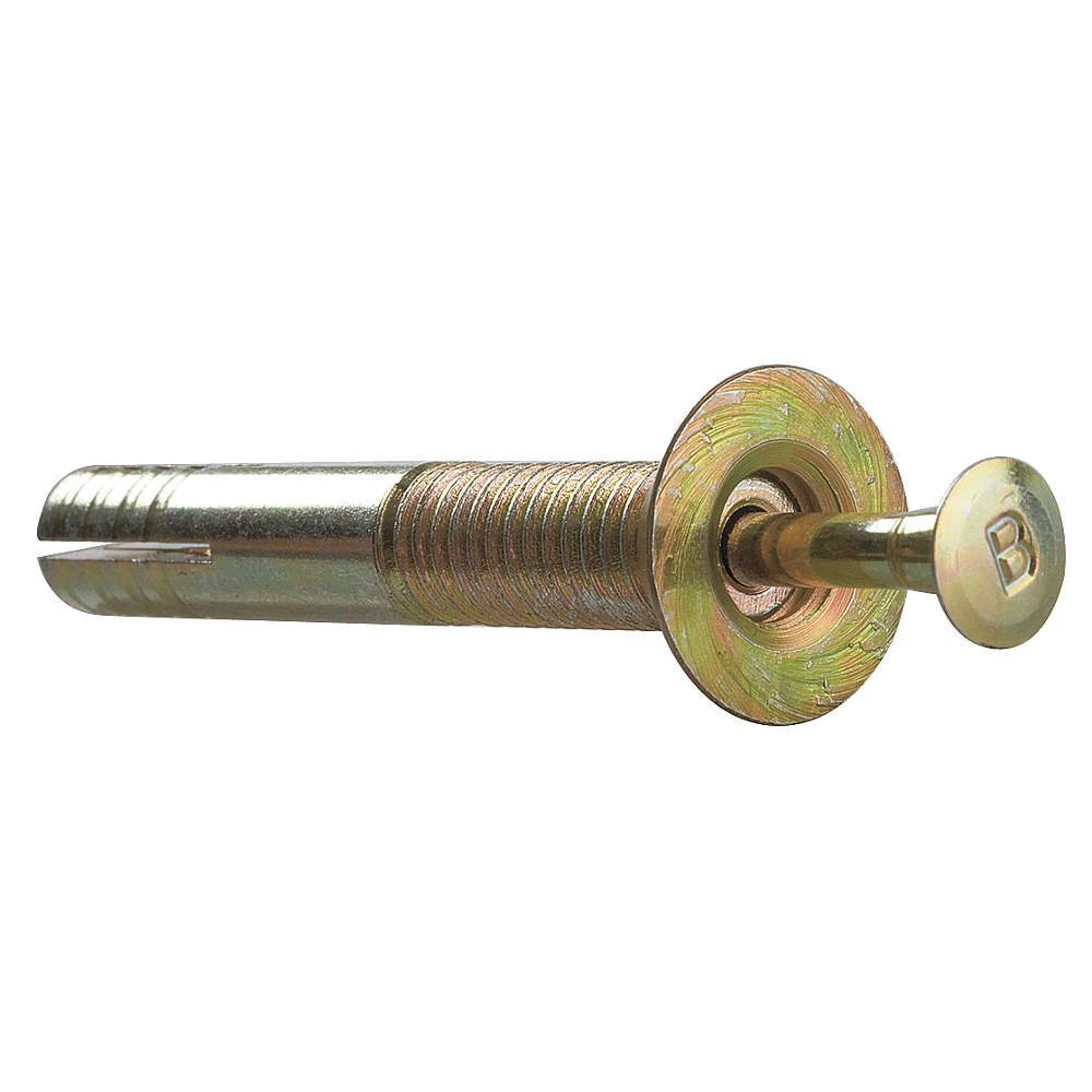 Security Anchor, Pin Drive, 1/4x1 3/4, PK10