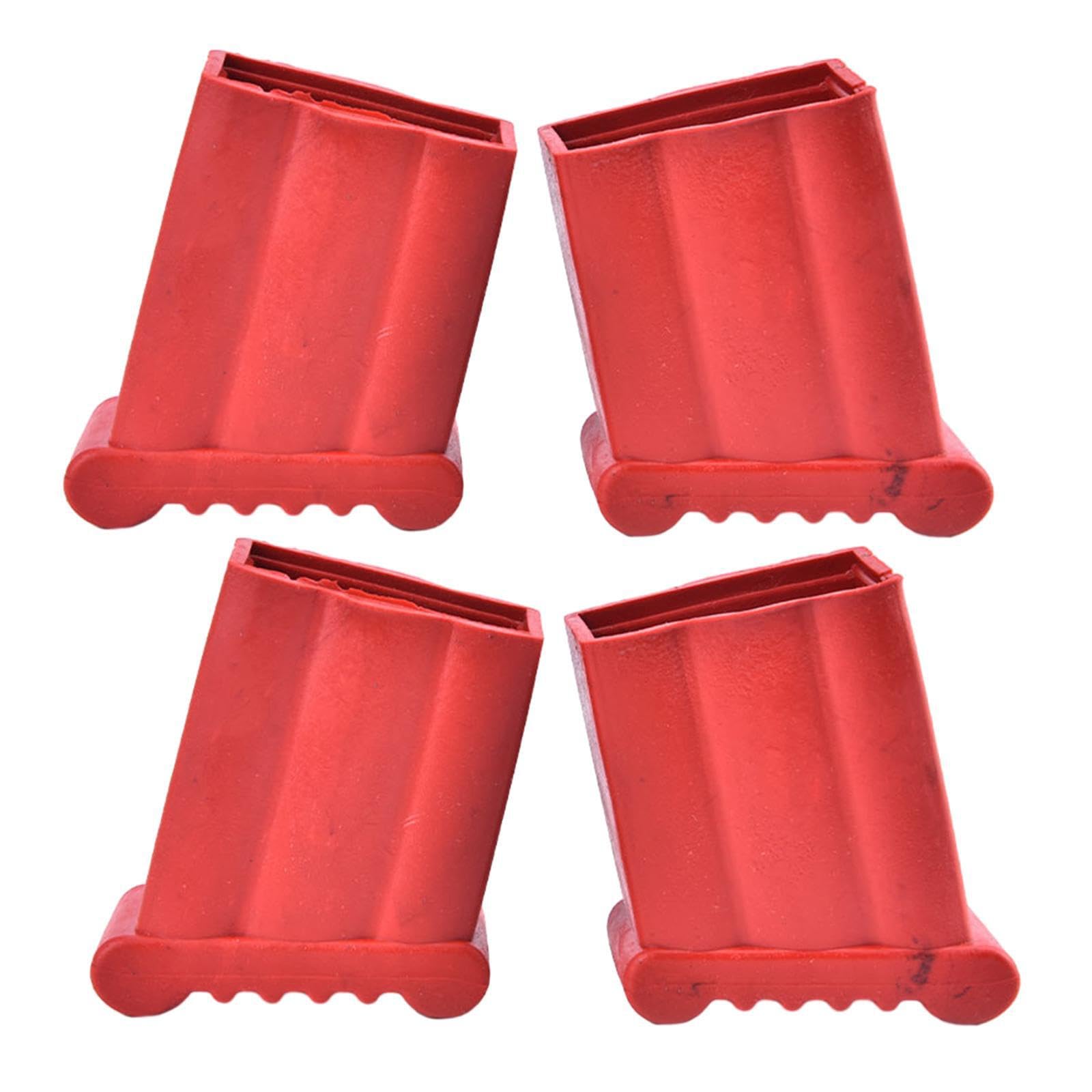PUXZYAX Ladder Feet Cover Non Slip Rubber Round Mats Stability While Protecting Flooring During Ladder Can Strong Grip More Stable. Garages Non Slip Feet Mat, 5.1x2.7cm