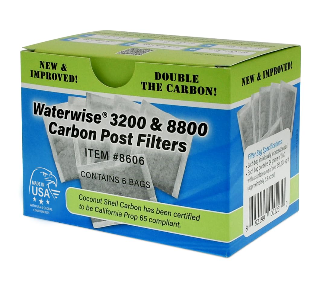 WaterwisePost Filter Replacement Bags - Six Pack