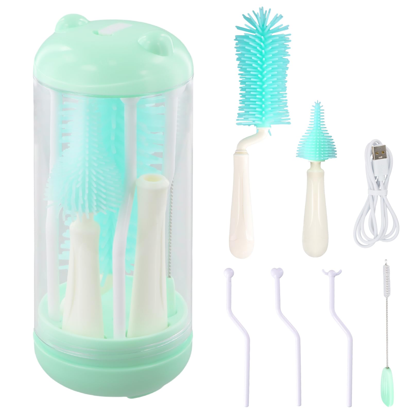 Confezione da 17 kit di spazzole per la pulizia della porta del