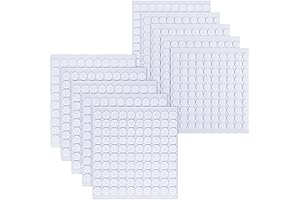 10 Sheets of Round Adhesive Art Supplies