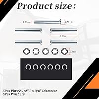 Vista 3 de Kit de pasadores y sujetadores de piezas de repuesto para toldo Power Rv