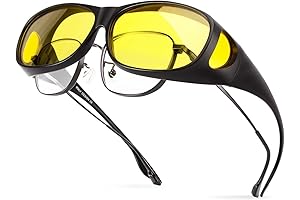 Bloomoak Night Sight Driving Glasses: Enhanced Vision for Nocturnal Navigation