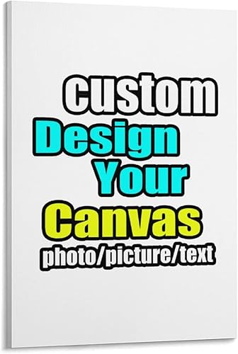 Miniatura 2 de ePrint Crea arte de pared con texto de imagen fotográfica personalizada en lienzo enmarcado, impresiones de lienzo personalizadas para la familia,