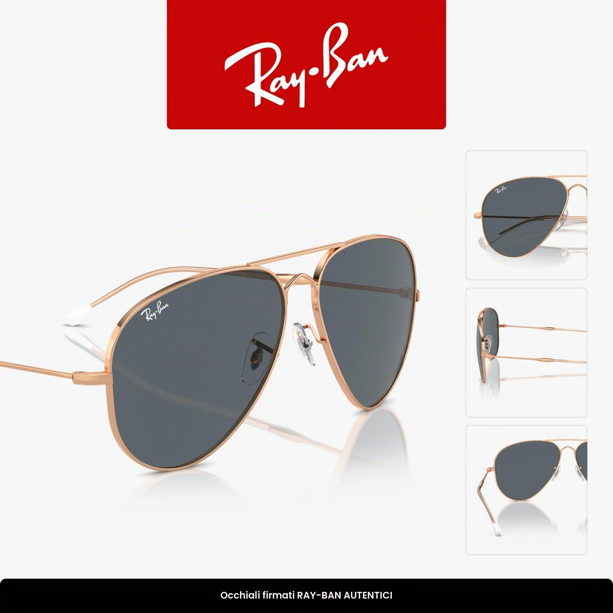 Ray-Ban Rb3825 Old Aviator Occhiali da sole