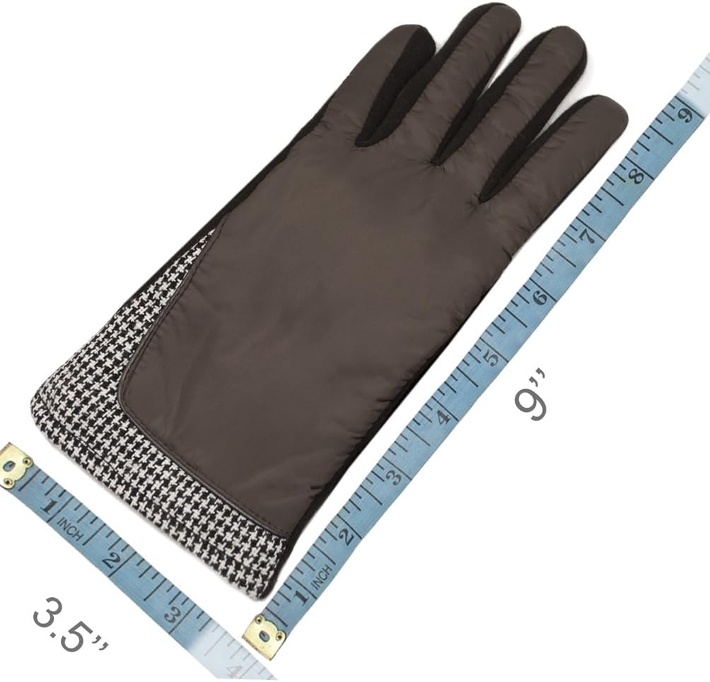 Ruffle Flower Wool Blend Touchscreen Gloves