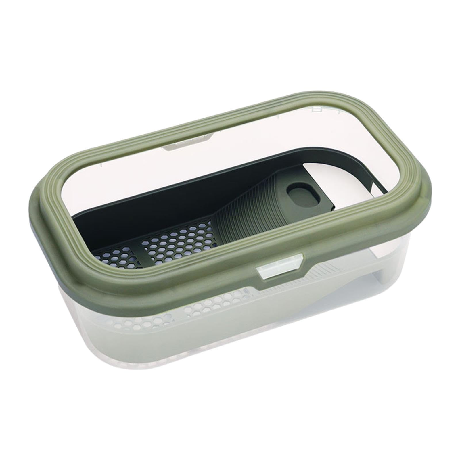 Terrarium amovible M Green pour nettoyer facilement l'habitat de vos reptiles