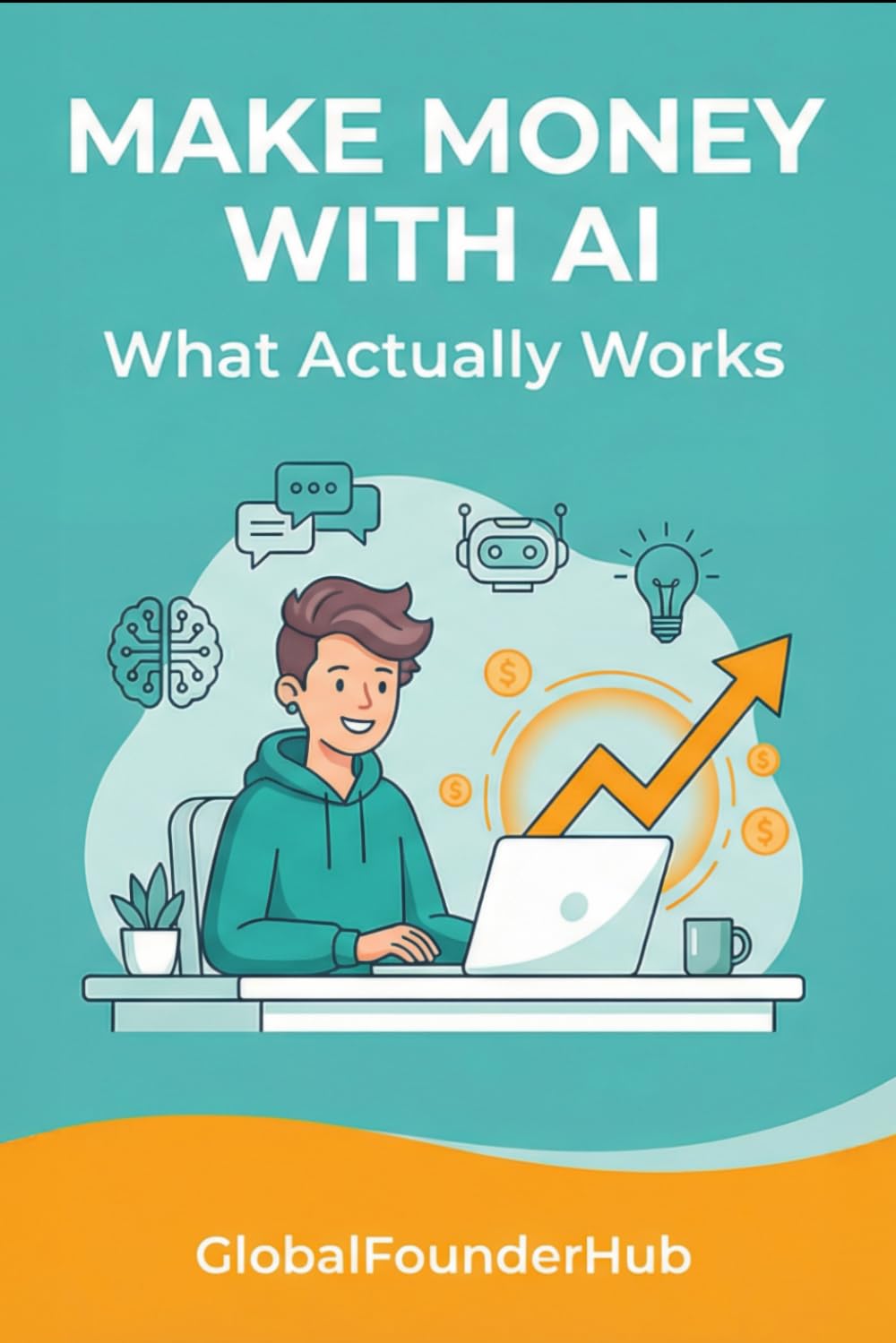 Make Money with AI – What Actually Works: Real Income Models Without the Hype, Coding, or Audience – The GlobalFounderHub Series (Growth Strategies)