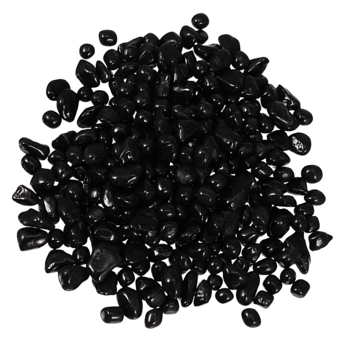 BESPORTBLE 1tasche Schwarze Kieselsteine Für Aquarium Aquarienkies Poliert Steine Für Aquarien Und Pflanzen Flusssteine Als Dekoration Kies Für Fisch Tank Und Wassergärten