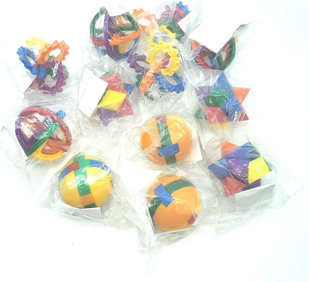 Fun Express Plastic Balls Puzzle (1 Dozen)