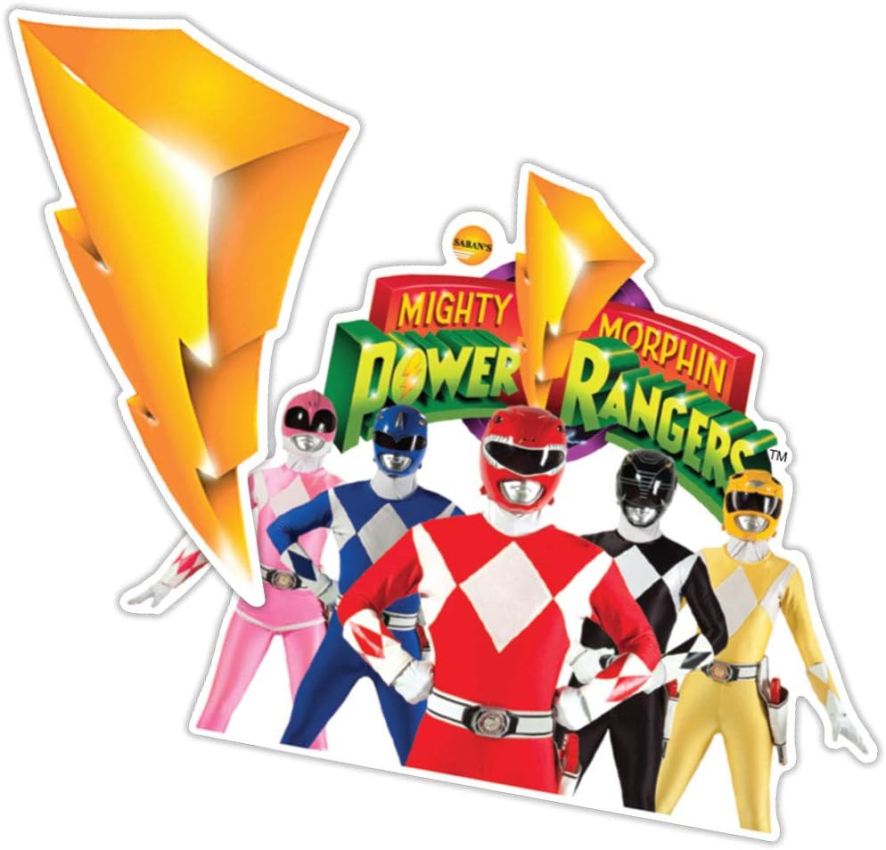 Popfunk Power Rangers Logo and Team Collectible Stickers