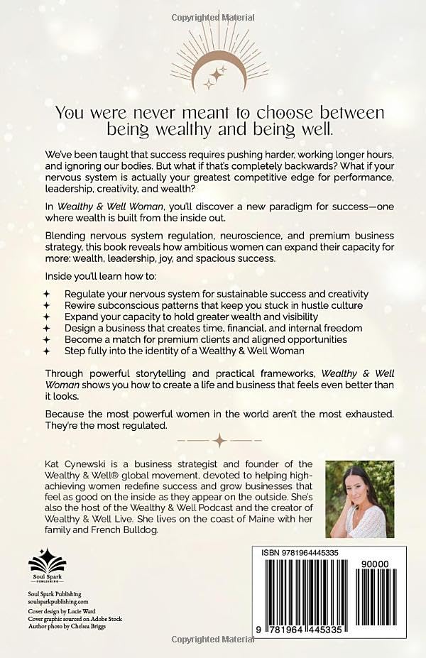 Wealthy & Well Woman: Expand your capacity for wealth, leadership, and joy with nervous system mastery and premium business strategy image 3