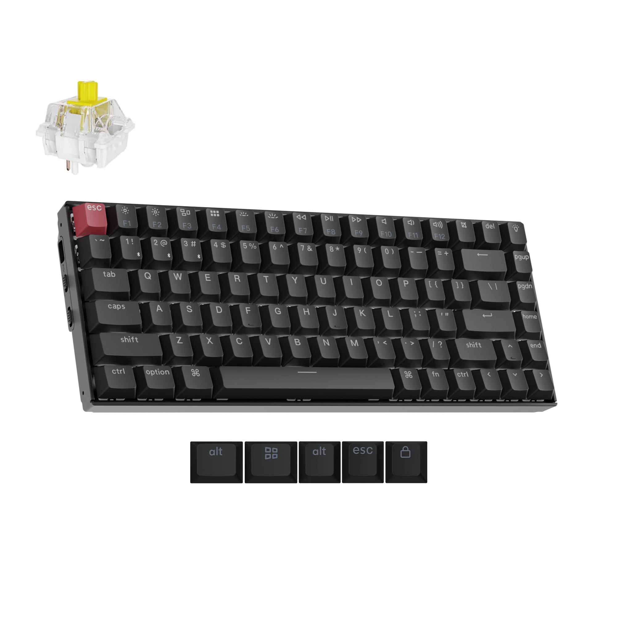 Amazon.com: Keychron K2 75% Layout QMK Wireless and Wired Options