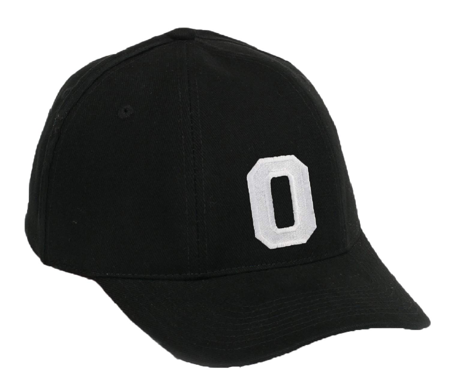 Mfaz Morefaz Ltd Men's O Morefaz Casual Baseball Cap A-Z Letter Alphabet Embroidered Hat Hats Caps Adjustable Strap Snap Back (O) Mfaz Ltd