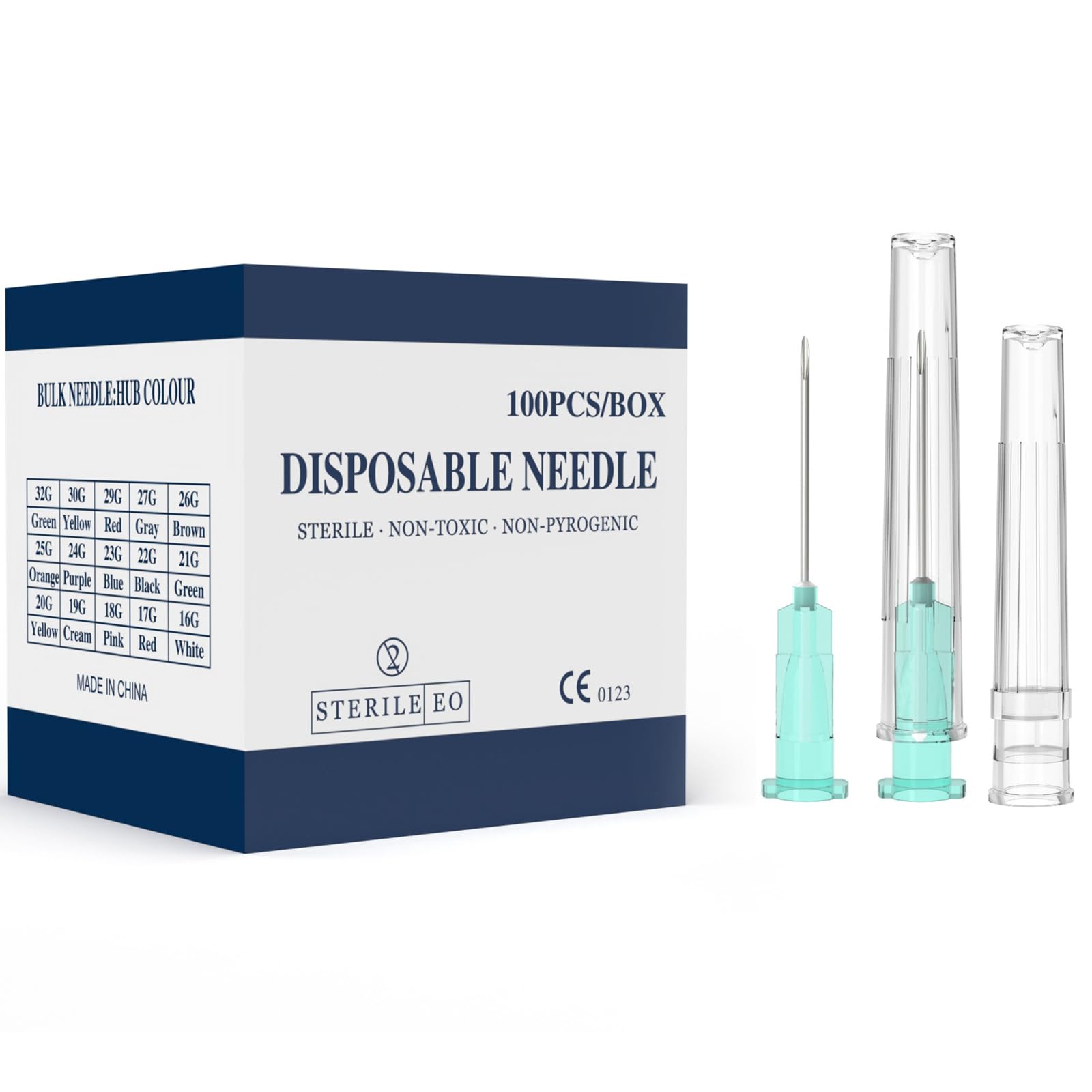29 Gauge 1/2-Inch Needle, Individually Wrapped, 100 PCS Luer Lock Needles Industrial Dispensing Accessories, Disposable Industrial Accessories — Amazon image 12