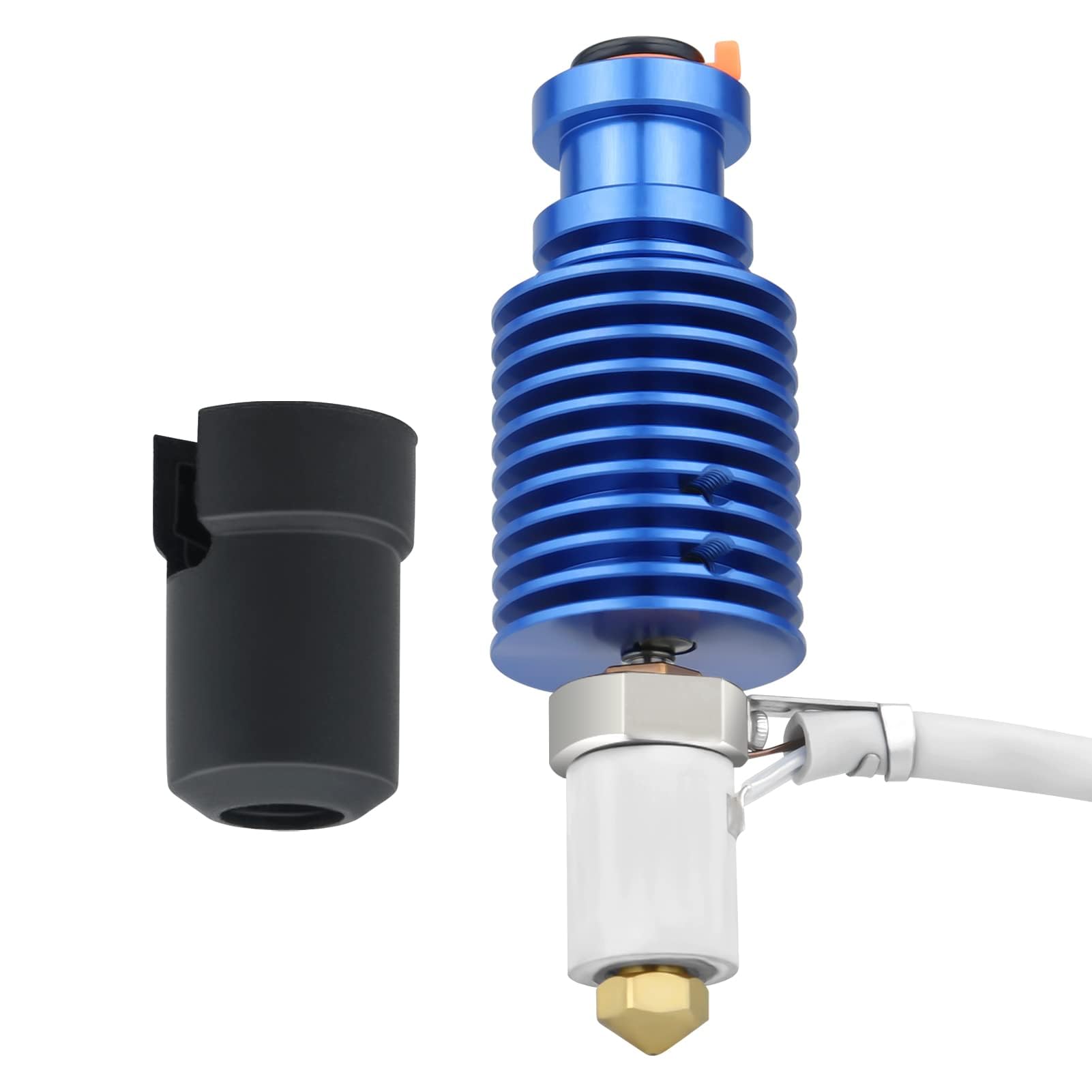 24V 115W Rapid Heat CHC V6 Hotend Kit, Ceramic Heating Core, Bimetal Heatbreak, Copper Titanium, Compatible with Voron 2.4, 24V 1.75mm, Prusa I3 MK3/MK3S, Titan Aero Extruder