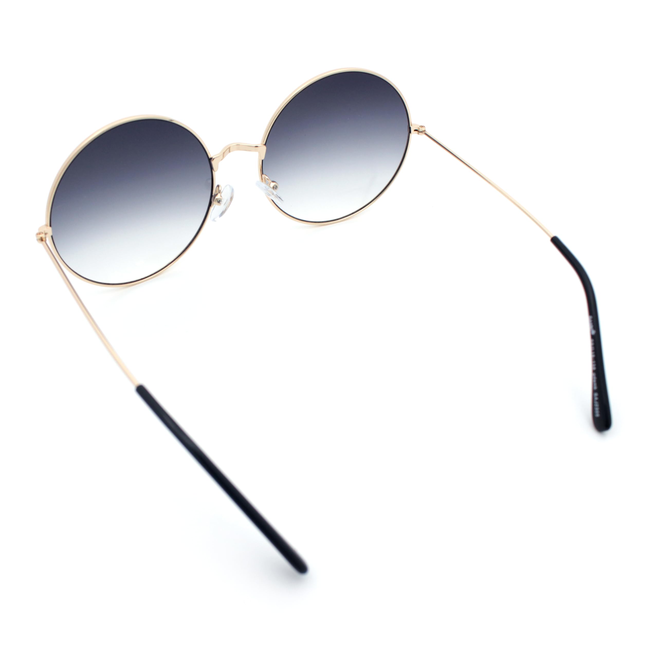 Klassische Übergröße Joplin Stil Hippie Runde Runde Linse Sonnenbrille