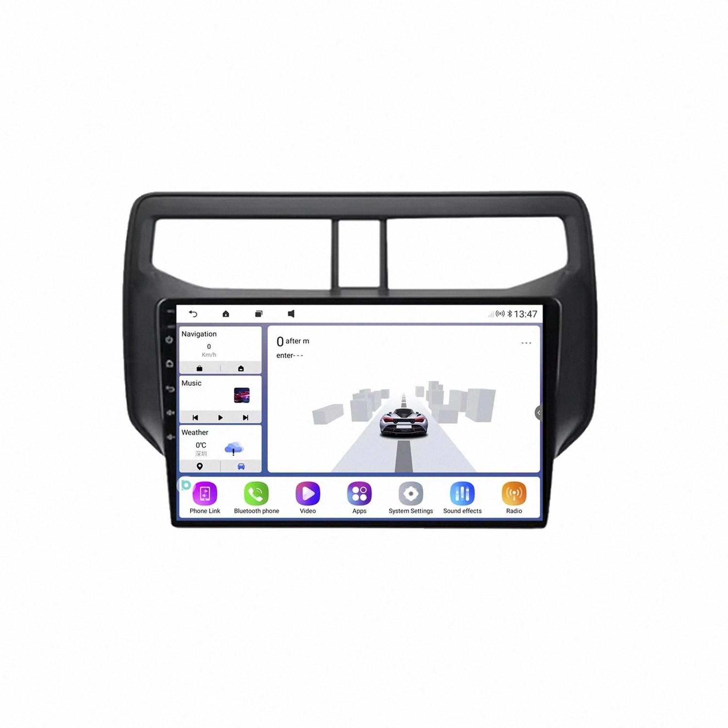 Pantalla Carplay para Toyota Rush que elimina los cables con Android Auto y Bluetooth 8