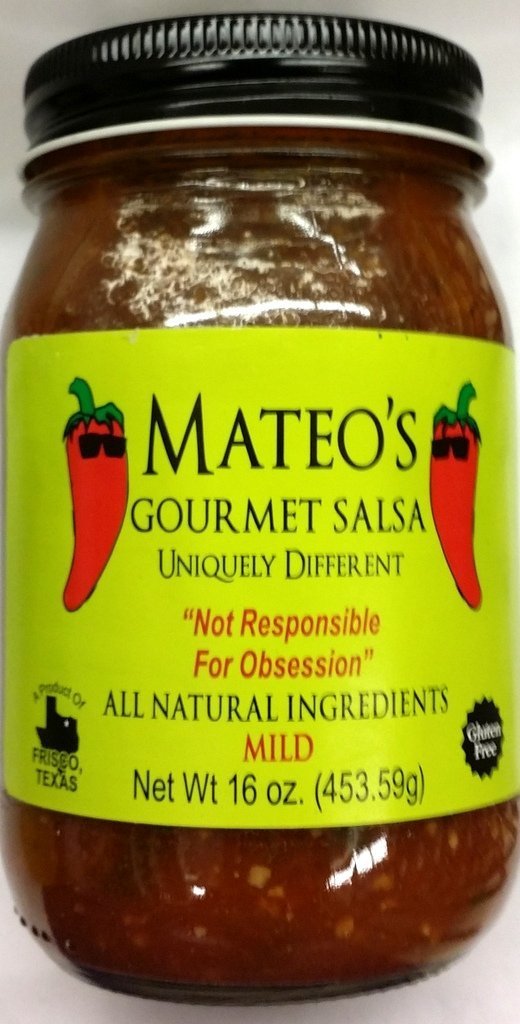 Mateos Gourmet Salsa Mild 16 Oz