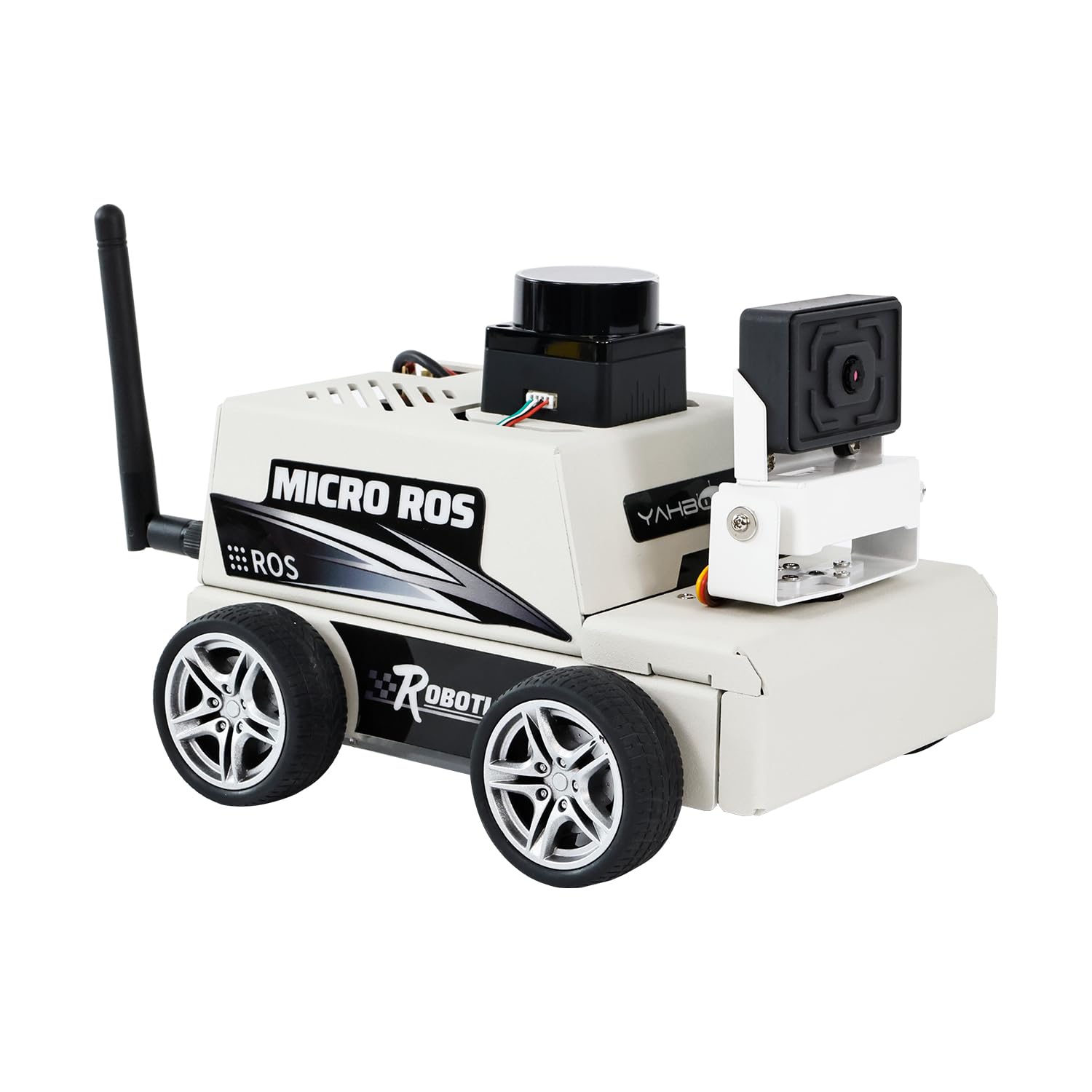 Yahboom MicroROS Robot Kit Virtual Machine PC Control ROS AI Visual Recognition, SLAM Mapping Navigation,OpenCV (Without WiFi Camera)(Standard Version)