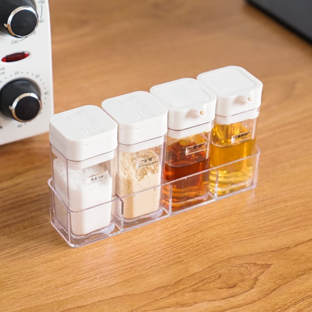 WDX Grillpulver für Kreuzkümmel, Pfeffer, Gewürzgläser, für den Haushalt, kleine Unterverpackung, Gewürzflasche sortieren