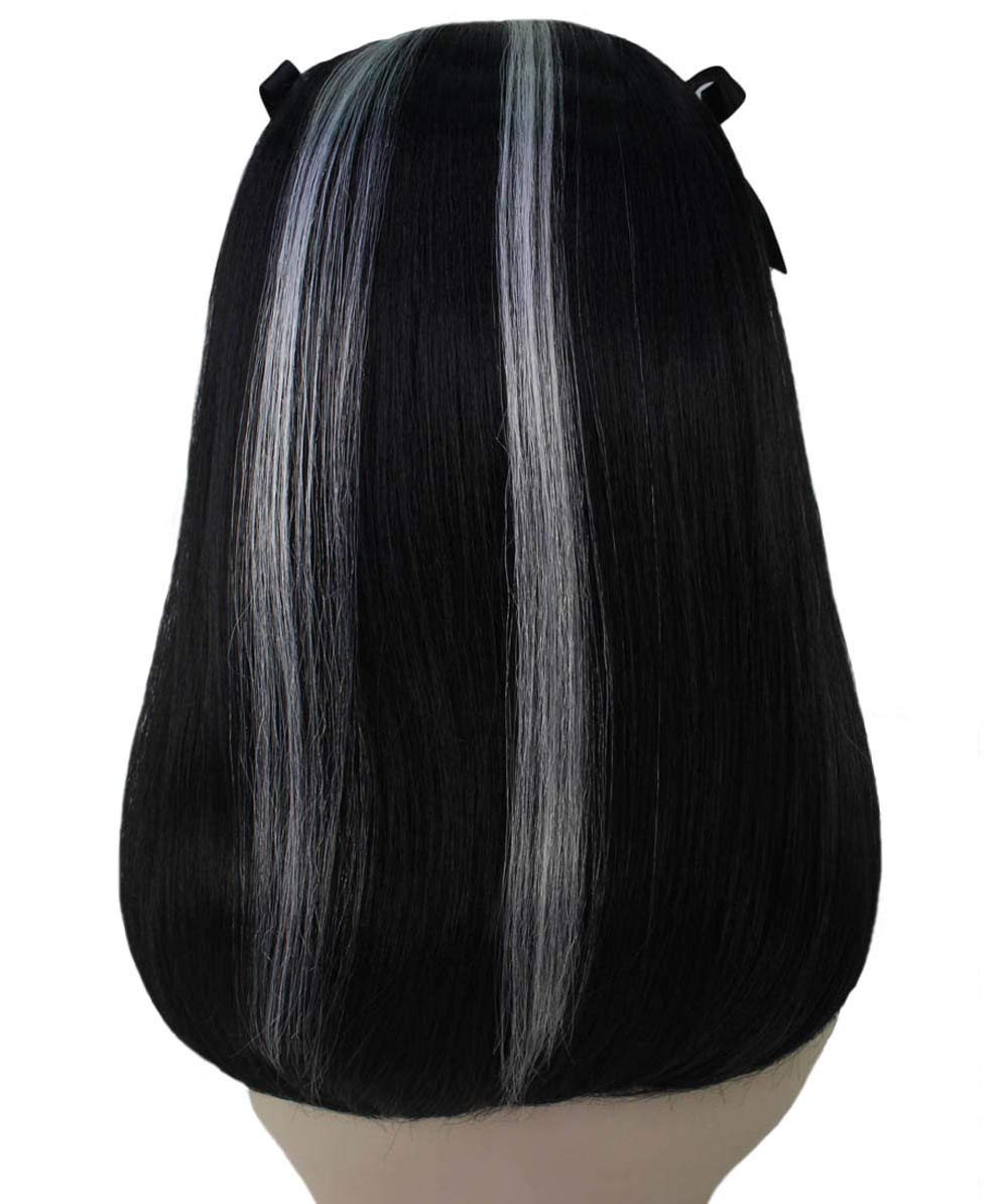 Amazon | Wigs2you 仮装 ウィッグ H-4636 お化け ゾンビ風 白黒 フル