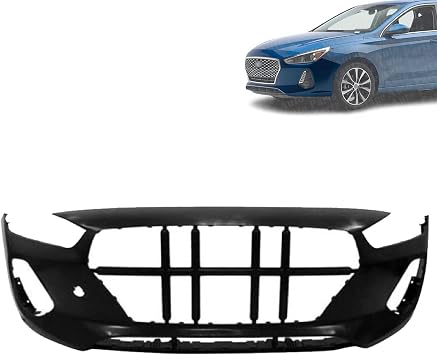 Front Bumper Cover Compatible with Hyundai Elantra GT 2018-2020 | DIRECT REPLACEMENT | Primed | 86511G3000 | HY1000223