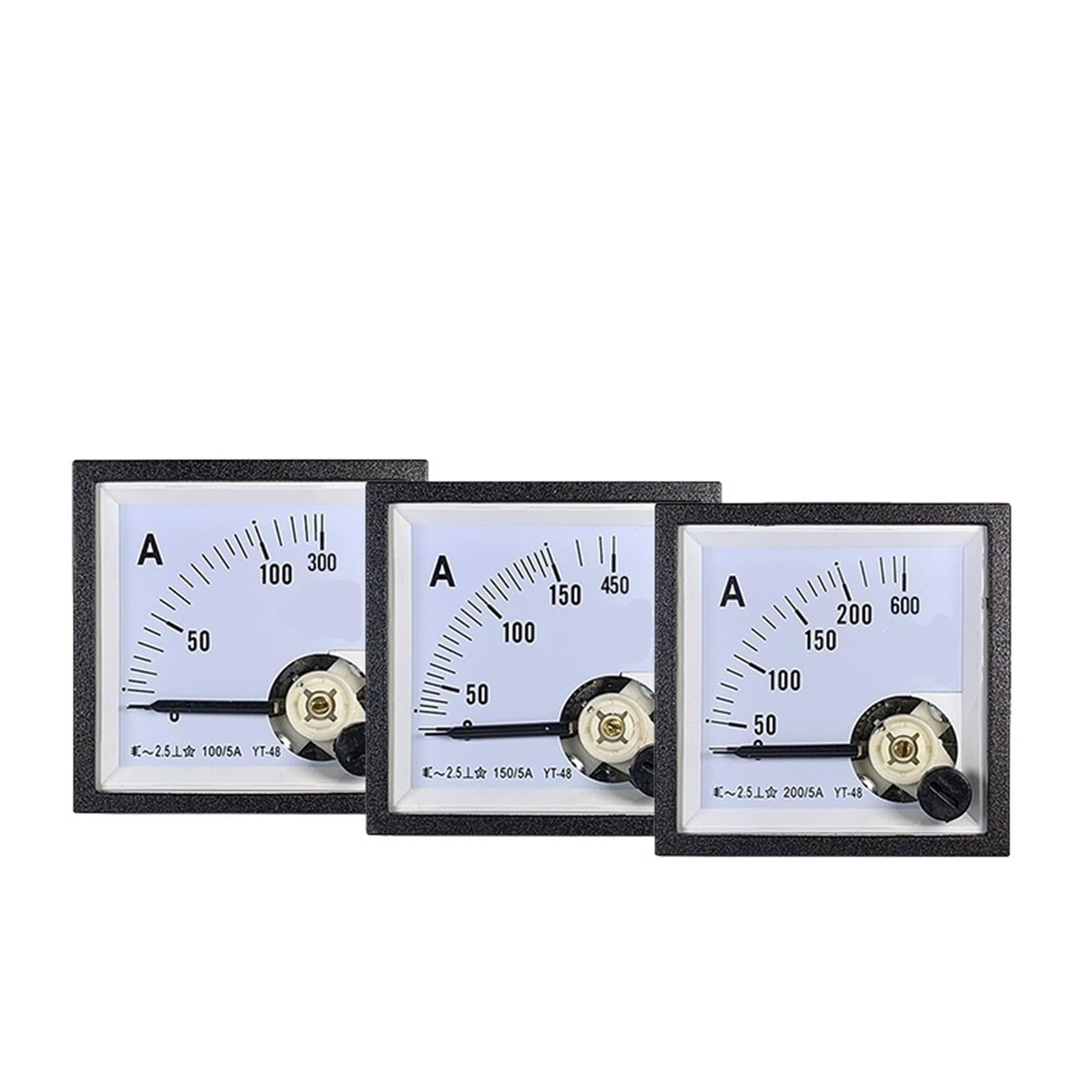 RJVELEUK CP48 AC Triple Overload Ammeter 100/200/300/5A Overload 900Abe48 yt48 with Protection(400-5A 1200A)
