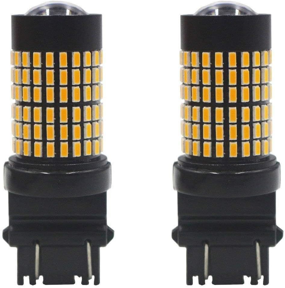 Toby'S 7443/7743 T20 W21W Amber 3014 Chips 144 Smd No Hyper