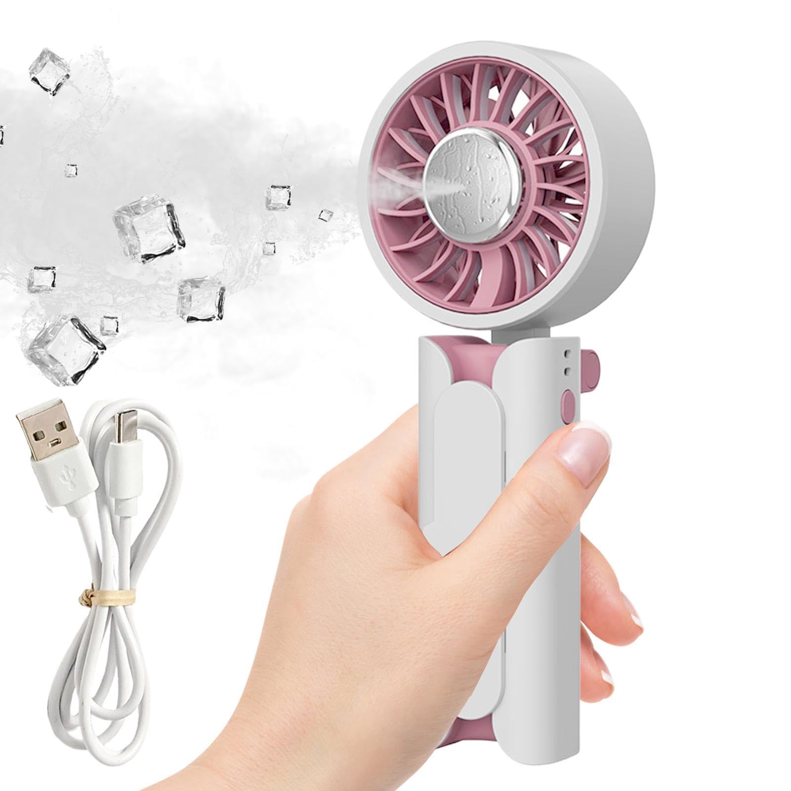 Ventilador personal para oficina y camping miniventilador portátil de mano
