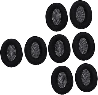 Obuyke 8 Pçs Fone De Ouvido Capa De Fone De Ouvido Esponja De Espuma Capa Macia Capa De Fone De Ouvido Esponja Almofadas De Fone De Ouvido Substituição Capa Protetora Capa De Fone De