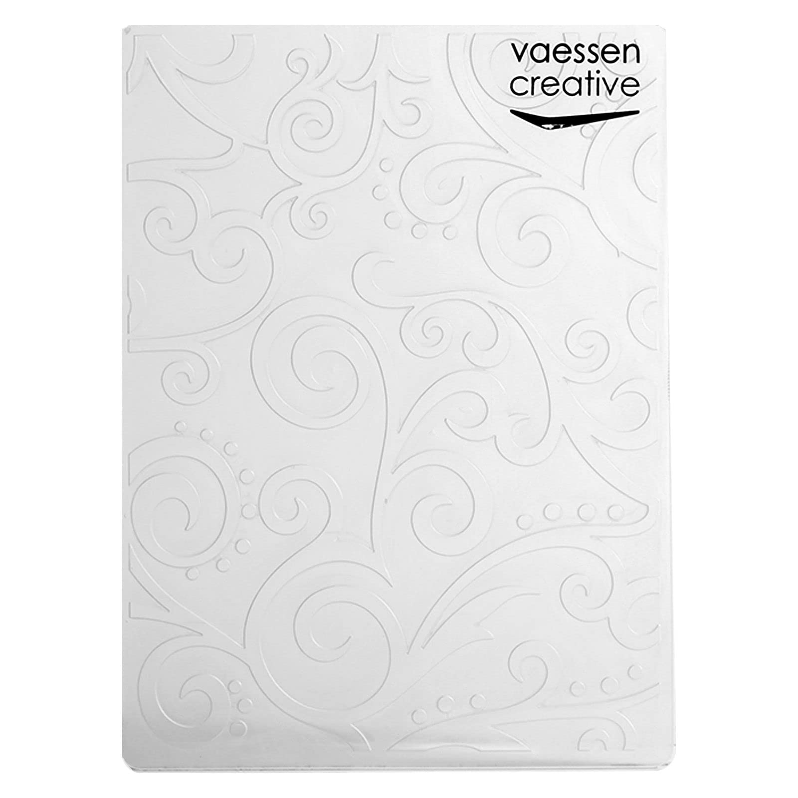 Plaque D'embossage Papillon Vaessen Creative 14,6x10,8cm - Pour Gaufrage Papier, Cartes Créatives, Scrapbooking