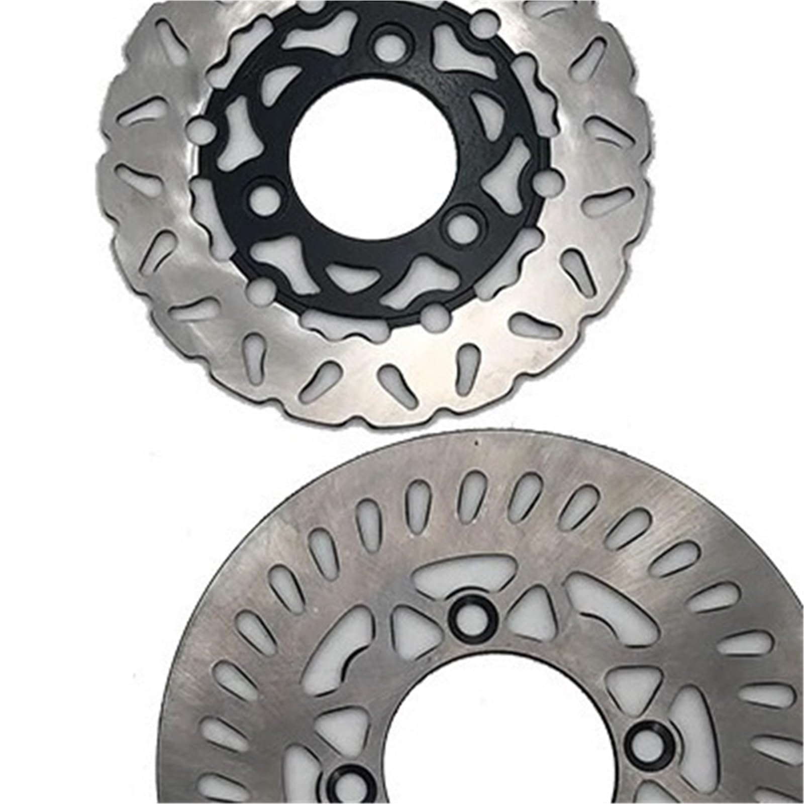 Dischi freni per moto Piastra freno a disco da 180 mm, 200 mm, 220 mm, 230 mm, spessore 3 mm, adatta per ciclomotori, scooter e motociclette. Disco Freno(200mm)