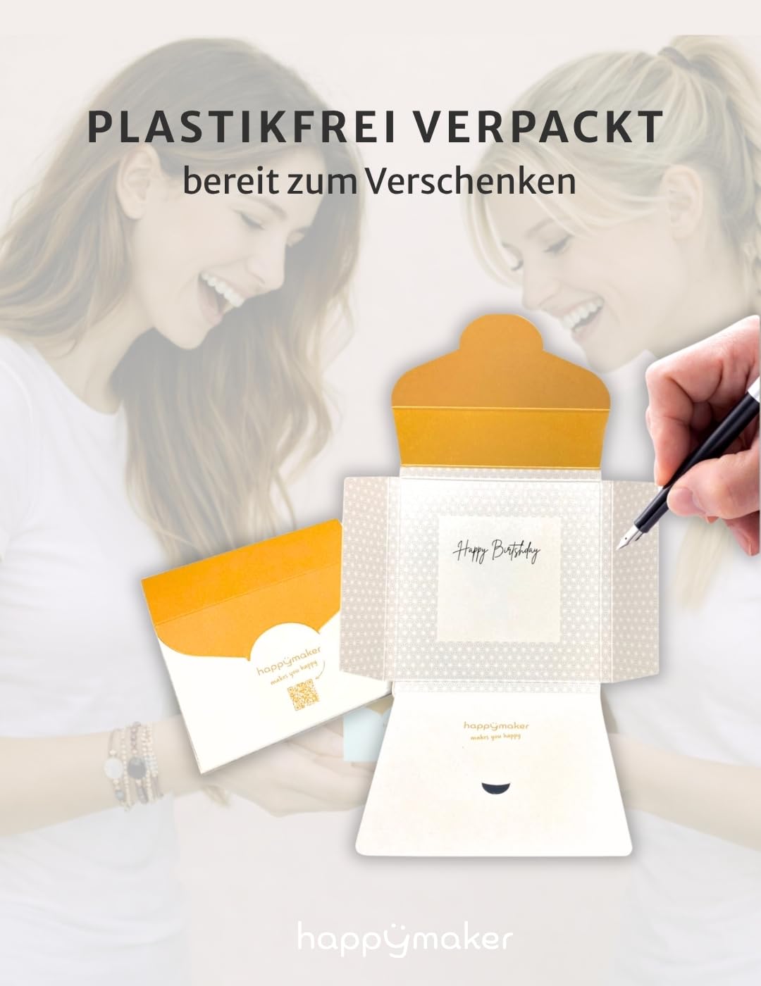 happymaker - Bracelet de pierres précieuses pour femmes, bracelet de perles de pierre de lune grenat et abricot avec acier inoxydable plaqué or, fait main, emballage cadeau