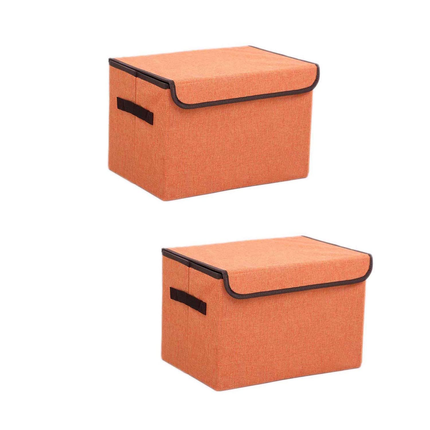 Vmotor Storage Bins, Foldable Storage Box Cube Chest with Lids and